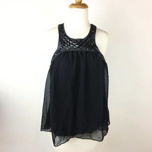 Victoria's Secret‎ Studs Embellish Blouse Top Small